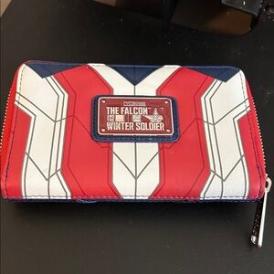 Loungefly Marvel Red and White Wallet